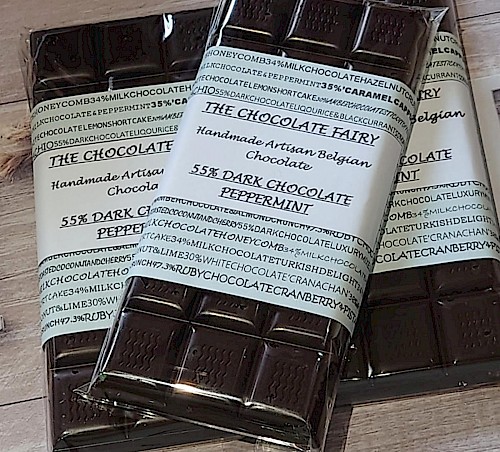 55% Dark chocolate peppermint bar