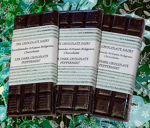 55% Dark chocolate peppermint bar