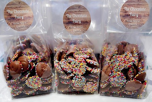 Belgian milk chocolate jazzies